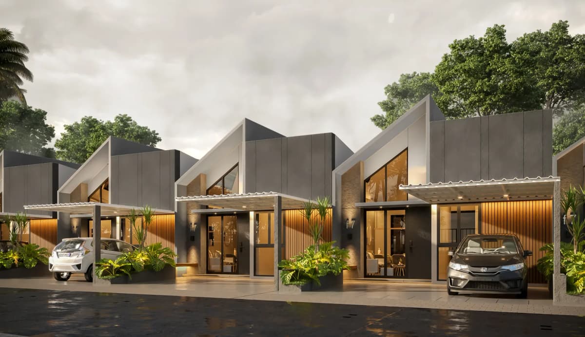 Cluster Fontana — Perumahan modern Cisauk